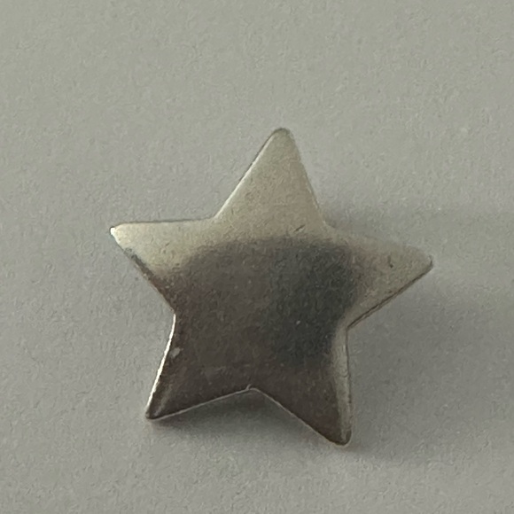 Retired James Avery Sterling Smooth Heart Slider Pendant - Picture 6 of 8